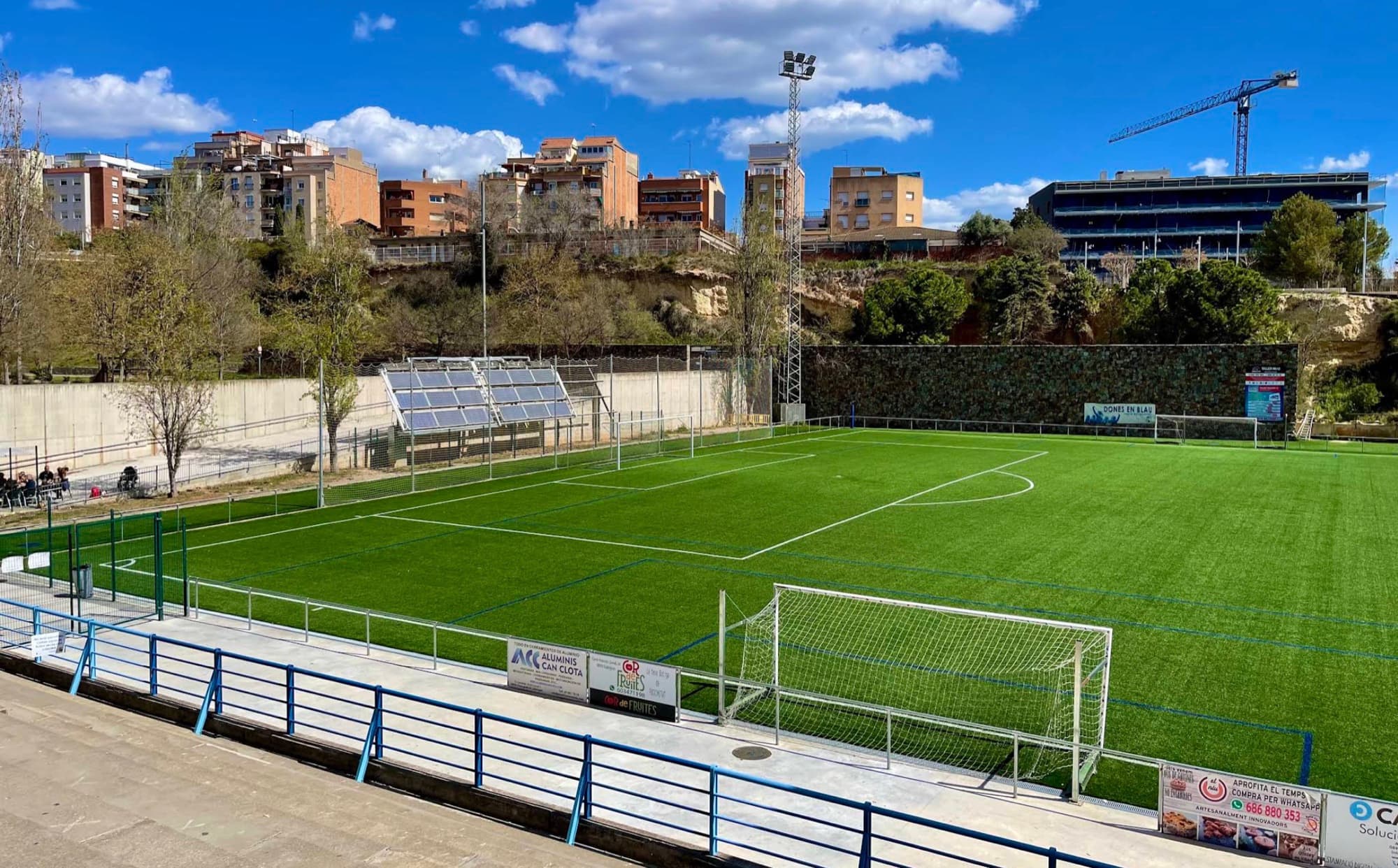 Camp de Futbol Salt del Pi, campo de Can Clota FC