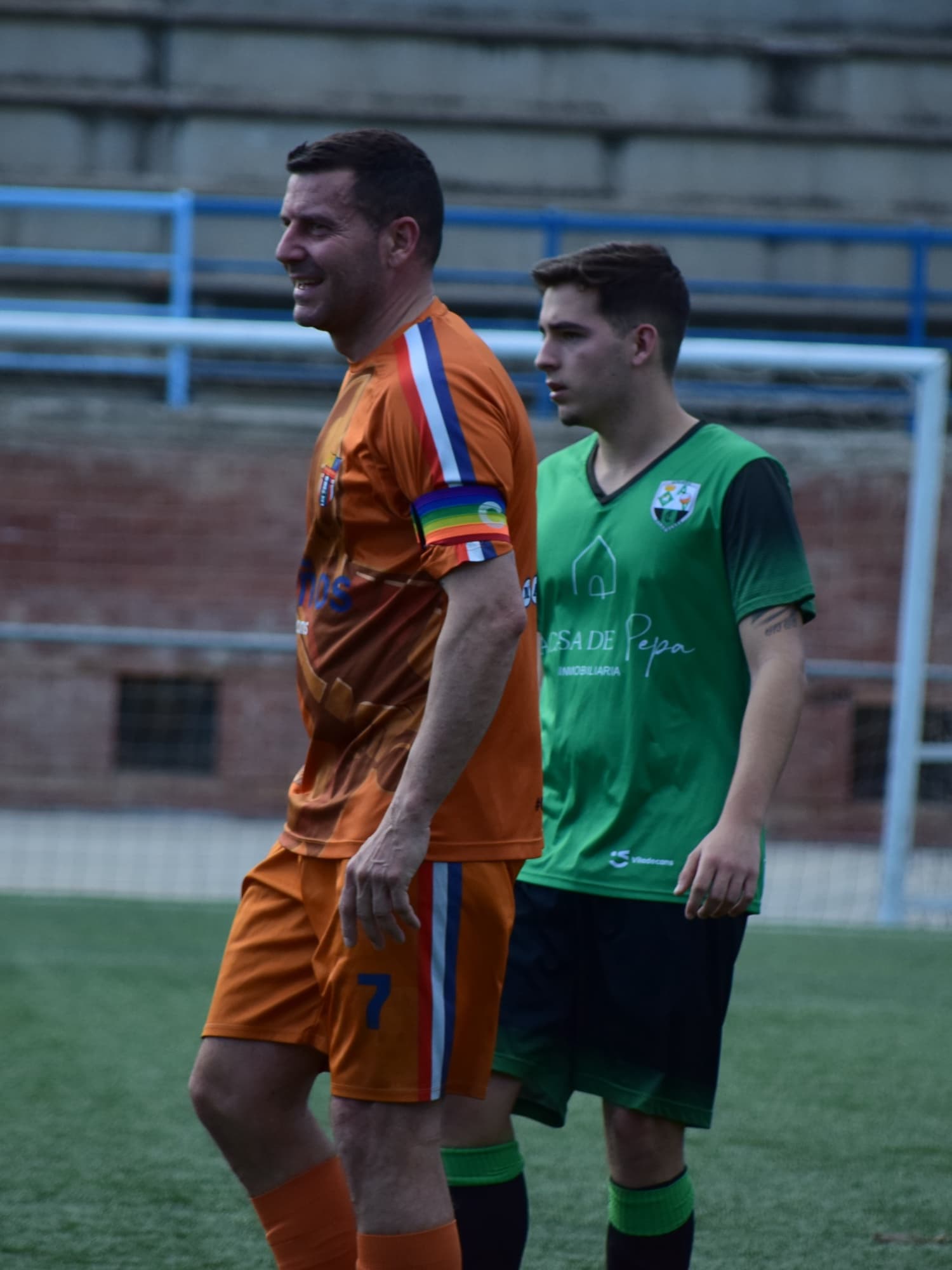 Jugador del equipo de Veteranos de Can Clota FC